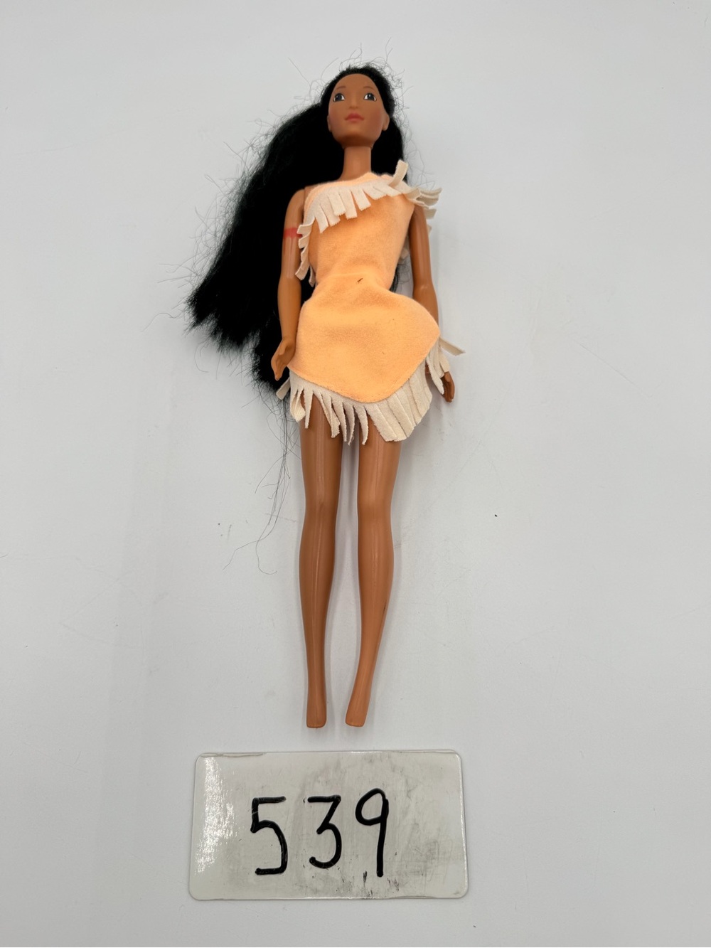 Vintage 1995 Mattel Disney Pocahontas Fashion Doll 11.5” Original Dress